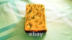Limoges France Hinged Trinket Box/rare Signed Cheese With Mouse/peint Main