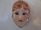 Limoges France Lady Face Trinket Box Signed Rochard Hand Painted Rare Old