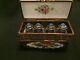 Limoges France Marque De Posse Trinket Box With 4 Jeweled Perfume Bottles