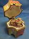 Limoges France Marque Deposee Rehausse Main Trinket Box Signed With 4 Perfumes