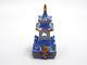 Limoges France Peint Main Chinese Temple Pagoda Trinket Box, Ltd Ed #283/300