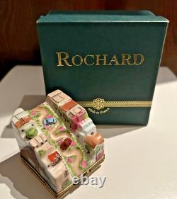 Limoges France Peint Main Rochard Lombard Street San Francisco Trinket Box RARE