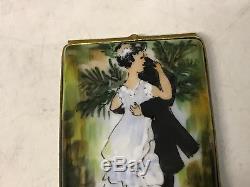 Limoges France Porcelain Trinket Box Renoir Dance in the City LE 15/750