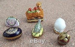 Limoges France Trinket Box Lot