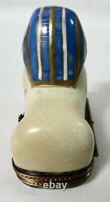 Limoges France Trinket Box Sphinx Sinclair Ltd Ed # Peint Main Very Rare