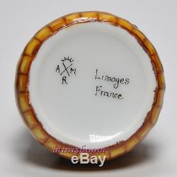 Limoges French Porcelain Box FRUIT BASKET 31