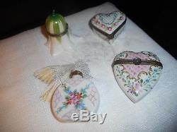 Limoges French trinket boxes