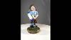 Limoges Golfer Pipe Trinket Box