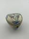 Limoges Hand Painted Heart Shaped Trinket Box