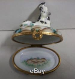 Limoges Horses China Box