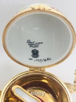 Limoges LaGloriette Peint Main Trinket Box Cinderellas Carriage Limited & Mint