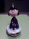 Limoges Peanuts Collectible Box Lucy As Witch Retired Limited Edition Mint