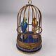 Limoges Peint Main Pv Macaws In A Cage Trinket Box