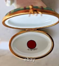 Limoges Peint Main Pierre Arquie France Westie Trinket Box Limited Edition