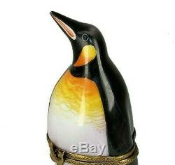 Limoges Penguin Box Retired