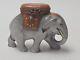 Limoges Porcelain Elephant Trinket Box Parry Vielle Pv France Peint Mein, Hinged