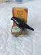 Limoges Rare Retired Edgar Allan Poe The Raven Book & Bird Hinged Trinket Box