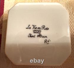 Limoges Rare Porcelain Marshall Fields State Street Clock Trinket Box