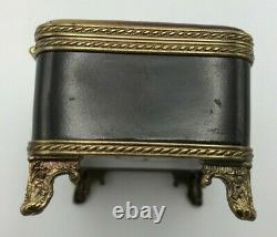 Limoges Rochard Studio Collection Footed Lady Trinket Box Numbered & Signed RARE