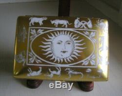 Limoges Tiffany & Co. Private Stock Zodiac Gold Le Tallec Trinket Dresser Box
