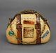 Limoges Travel Bag Chain Handle Trinket Box Peint Main Leather Straps Paris Ny