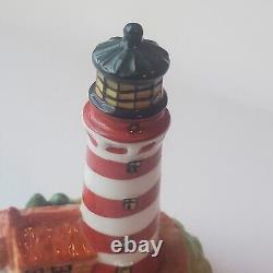 Limoges Trinket Box Lighthouse And Cottage