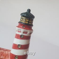 Limoges Trinket Box Lighthouse And Cottage