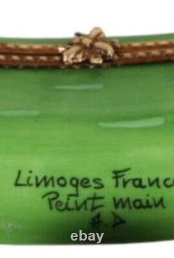 Limoges Trinket Box Peint Main 2 Peas In A Pod