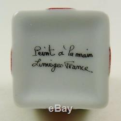 Limoges Trinket Box Peint Main Christmas Present Hand Painted Signed