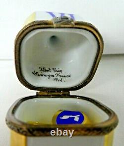 Limoges Trinket Box Peint Main Dreidel With Mini Dreidel Inside Rare