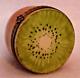 Limoges Trinket Box Peint Main France Kiwi Fruit