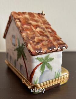 Limoges Trinket Box Peint Main France Nativity Scene