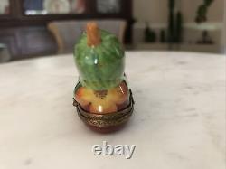 Limoges Trinket Box Pickle Authentic Rare Find