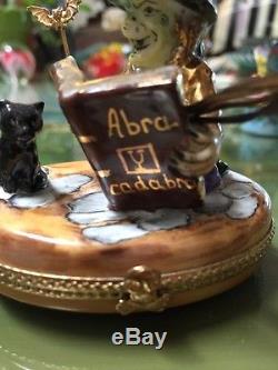 Limoges Witch Trinket Box, Signed And Numbered 4/750