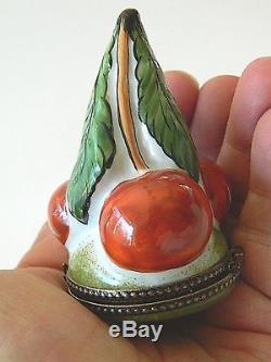 Limoges trinket box-Cherries