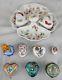 Lot Of 9 Porcelain Trinket Boxes From Limoges Withdish Matching 2 Of Them