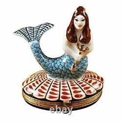 Mermaid Limoges Box Authentic Porcelain Figurine From France