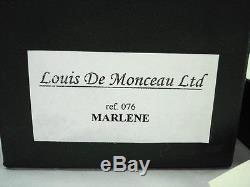 New Arquie/monceau Marlene Huge 6 Peint Main Limoges Trinket/pill Box