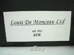 New Arquie/monceau Sexy Zoe Huge 6 Peint Main Limoges Trinket/pill Box
