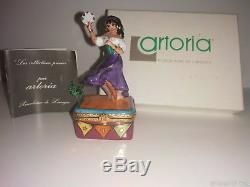 NIB Limoges Box Disney Esmeralda Rare Limited Edition 78/1000 Artoria