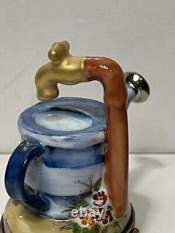 New Genuine Limoges Box Faucet With Watering Can # 3/500