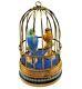 Parrots In Bird Cage Limoges Box (retired)