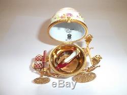 Peint Main Limoges Trinket- Limited Edition Enchanted Carriage