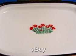 Poppy Field Claude Monet Impressionism FRENCH LIMOGES box