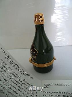 RARE Artoria LIMOGES 2000 SIGNED Opryland Limited Trinket champagne Orig Box gl