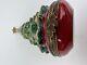 Rare Vintage Limoges Hand-painted (peint Main) Christmas Tree Trinket Box