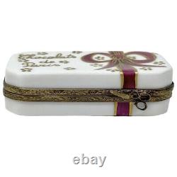 RETIRED Box of Chocolates from Paris Limoges Gerard Ribierre Trinket Box