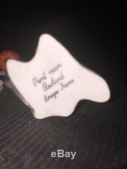 ROCHARD LIMOGES France Peint Main Ghost Trinket Box Halloween NOS Very Rare