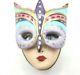Rochard Mardi Gras Lady With Hinged Mask Limoges Box (retired)