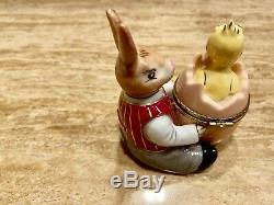 Rabbit And Duckling Limoge Box
